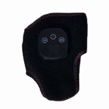 Foot Massager 3-in-1 Warming Wrap – USB Rechargeable Relax & Renew Foot & Ankle Massager, Portable for Home and Travel (Black)