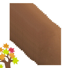 20pcs 210x297mm x 2mm Brown EVA Foam Sheets – Value Pack for Crafts, DIY, Classroom & Back to School