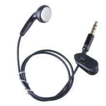 3.5mm In-Ear Mono Earbud Wired Headset Single-Side