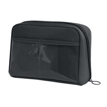Large Capacity Pencil Pouch, 12-Compartment, 90 Wide Opening, Canvas Zipper Pencil Case – Black, 9.062.366.3 in