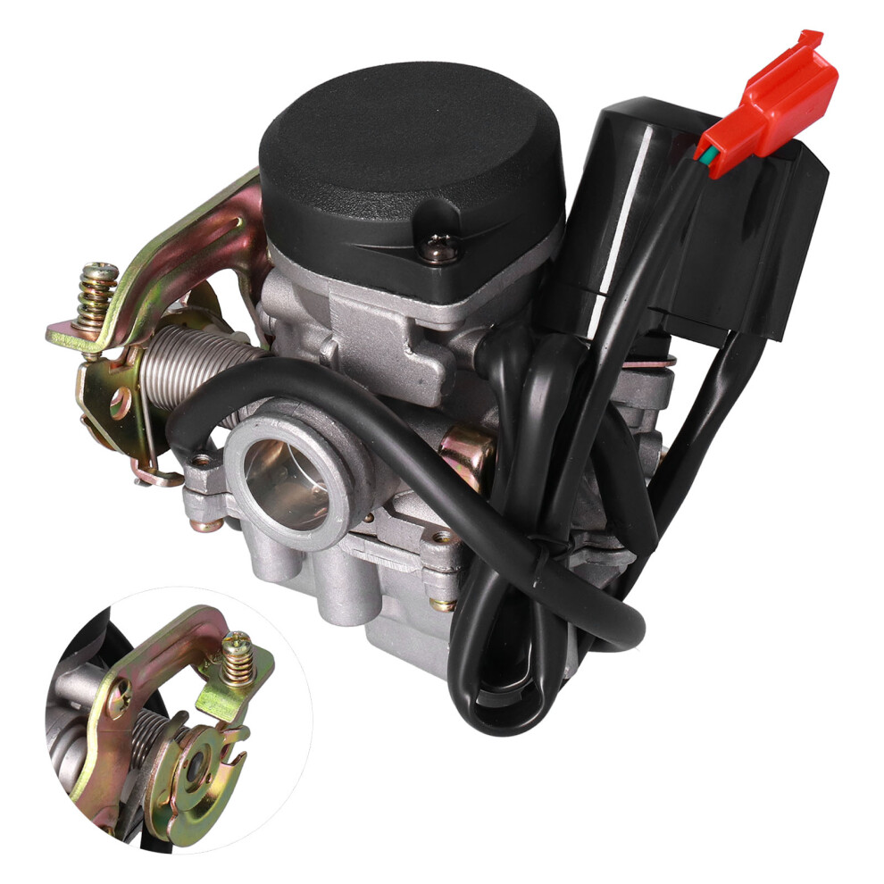 4 Stroke Motorcycle Carburetor For Gy6 49Cc 50Cc Scooter, Aluminum 8741391360169