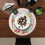 Spring Easter Round Placemats Set of 6,Happy Easter Funny Rabbit Eggs Table Decor 14 inch 4