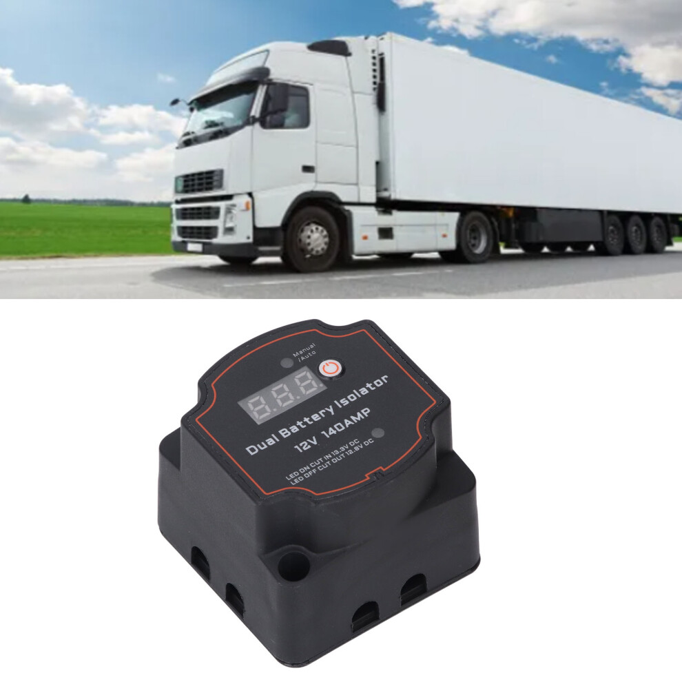 Dual Battery Isolator Dc12v 140A Waterproof Ip68 With Digital Voltmeter 9301391359854