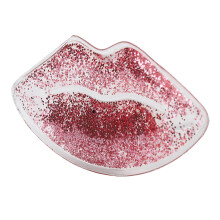 Kälte-/Wärme-Gelpack für Lippen, auslaufsicher, wiederverwendbar, zur Linderung von Schwellungen & Verletzungen /