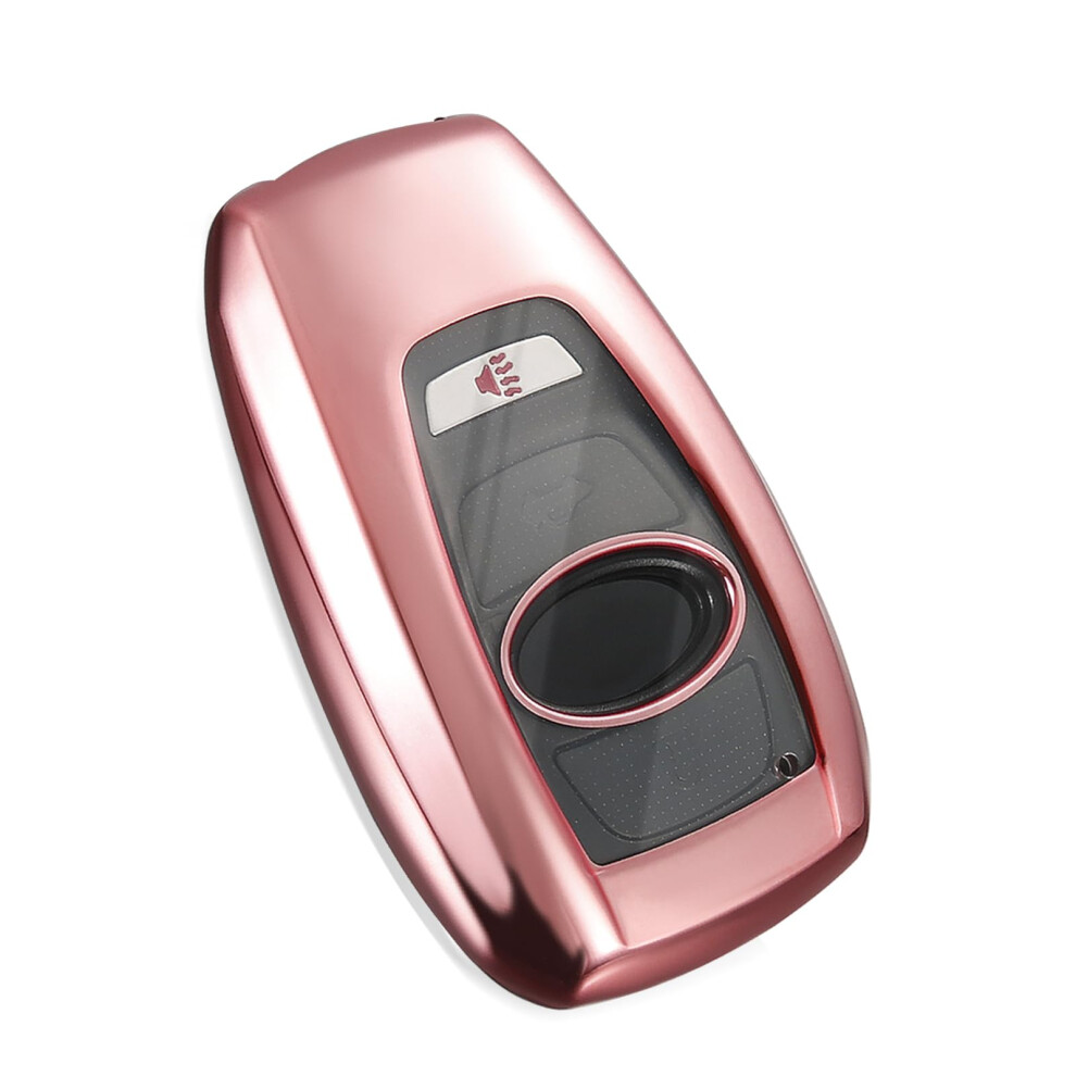 Key Fob Cover Soft Tpu Key Case With Durable Scratch Protection For Subaru Wrx Brz Forester Crosstrek Ascent Outback Legacy Impreza Sti Pink 9073542770435