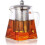 Square Borosilicate Glass Teapot with Infuser 700 ml 1