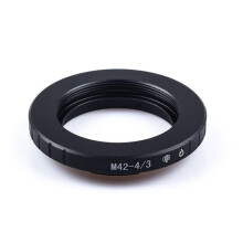 M42 to Four Thirds Lens Mount Adapter Anodized Aluminum