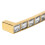 Gold Crystal Cupboard Handle 4.21in 15