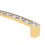Gold Crystal Cupboard Handle 4.21in 17