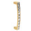Gold Crystal Cupboard Handle 4.21in 19