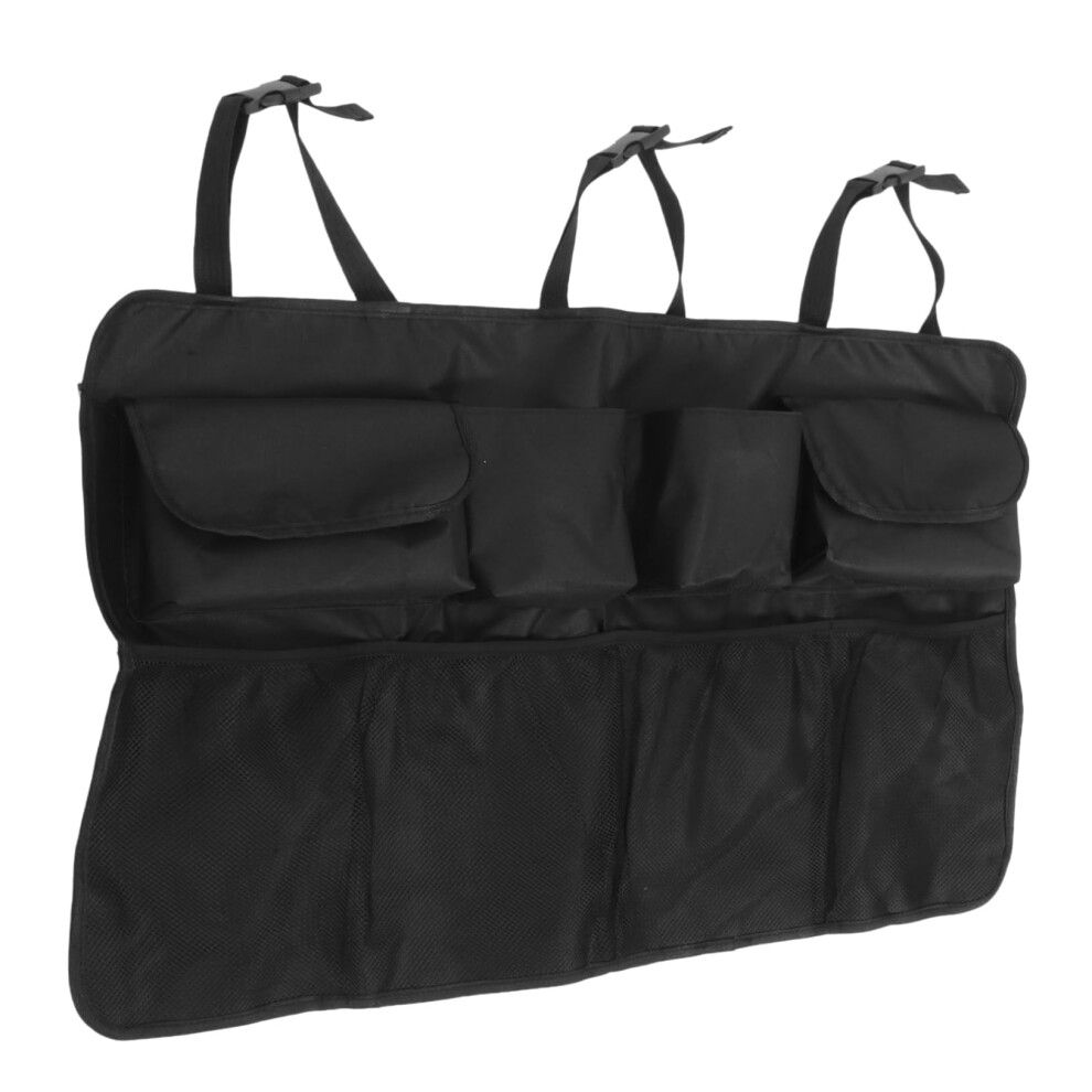 Car Trunk Organizer For Suvs And Cars, Durable Multicompartment Storage Bag With Secure Rear Seat Fit 9073542770558