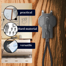 AuroraX 10 Pcs Picture Hooks for Hanging,Rust Resistant Metal Wall Hooks with Storage Tray for Bedroom Living Room Home