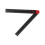 Digital Display Angle Ruler 2 in 1 Plastic Lightweight Convenient Black Digital Angle Finder300mm 1