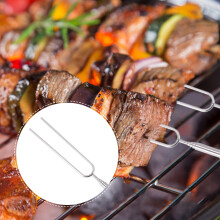 Marshmallow Roasting Sticks BBQ fork Telescoping for Sausage Hot Dog Smores Skewers Fire Pit Campfire Camping Stove B