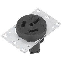 Steckdose, US Standard, 3 Loch, 50 A, 125 V/250 V, NEMA 10 50R für den Hausgebrauch