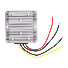 Rgulateur de tension CC/CC en aluminium pour moteur et clairage LED, 12 V/24 V vers 12 V, 5 A