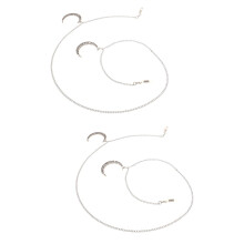 Eyeglass Chain for Women and Men 2 Pcs Hollow Design