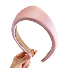 Stylish Triangular Headband Vintage British Design Breathable Cloth Hair Accessory For Outfits