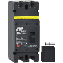 DC Circuit Breaker 100A Dual Pole 1000V
