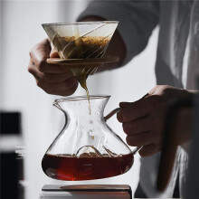 Carafe Sharing Pot 450ml Glass Brew Coffee Utensil Water Level Display Mark Maker Accessories A