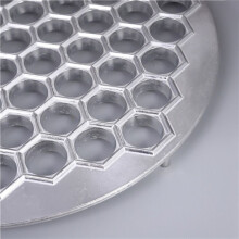 Molde para Raviolis Rusos de 61 Agujeros, para Pelmeni, de Aleación de Aluminio y Metal, para Cocina.