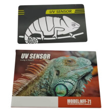 UVB-Lampen-Testkarte, UV-Testpapier, Messgerät, Tierbedarf