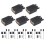 5 Sets DB9 RS232 Steckeradapter Serieller Port Geräte PP Stecker mit Befestigungsmaterial 1