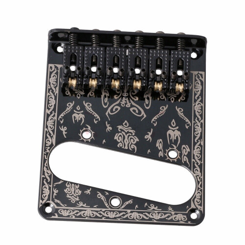 Γέφυρα έξι σελών για κιθάρα Fender Tele Telecaster, ρυθμίσεις μεγέθους, ύψους και έντασης 2