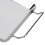 Edelstahl-Hähnchenflügelhalter mit Backform und Grill, Silber 4