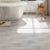Pack of 36 White Strip Pattern Sticky Vinyl Flooring 7