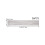Pack of 36 White Strip Pattern Sticky Vinyl Flooring 8