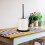 Practical Black Roll Paper Holder for Kitchen and Bathroom Easy Storage and Use 1