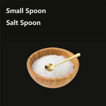 8 PCS Spoons,2.9" Tiny Stainless Steel Spoons for Spices Jars, Small Condiment Spoon for Spices,Coffee, Ice Cream