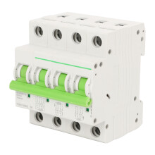 4 poliger Solar PV Leistungsschalter, zuverlässiger und stabiler MCB Miniaturleistungsschalter, 1000 V, 20 A