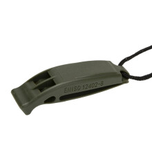 Super Loud Double Tube Emergency Whistle w/ Adjustable Reflective Lanyard, Waterproof – Compatible with Life Vests, Kayaks, Hiking