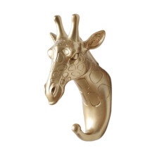 Ganci da Parete Testa di Animale Appendiabiti Cappotti Appendiabiti da Parete Cavallo Elefante Ganci Decorativi Accessori per il Bagno D