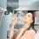 Digital Display Adapter Shower  Holder Home Bathroom Electroplating Dual Display Temperature Readings Digital Shower 6