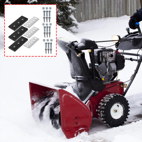 Upgraded for Snow Blower Including SBR Rubber Paddles Stainless 1