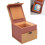 Shockproof Doll Head Storage Box for 16-16.5cm Earth Yellow 16