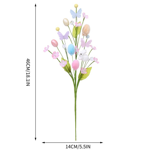 Easter floral egg picks and revival branches for spring 1