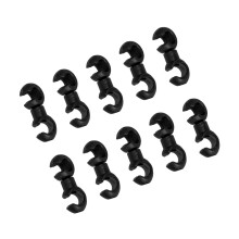 10Pcs Bike Cable Clips Rotating Hooks MTB