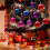 Christmas Ball Ornament Set Shiny Orange 24 Pieces 8