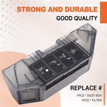 Dammlåda för X40 / X40 Pro / X40 Ultra / S30 Pro Ultra för Mijia M30S Robotdammsugare, Reservdelar Till Dammlåda