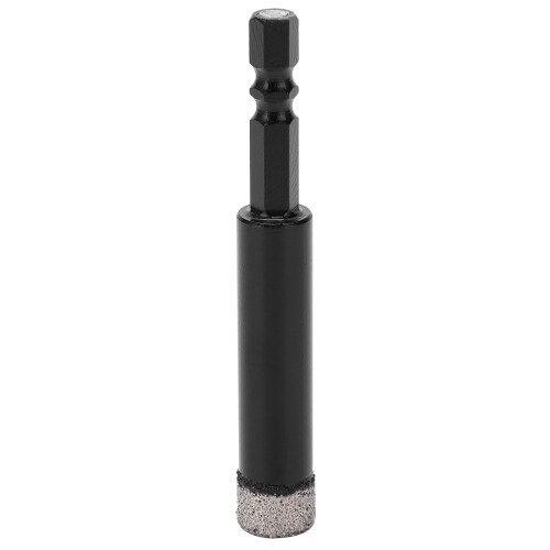 Diamond Core Hole Saw Drill Bit 12mm Hex Handle Dry Opener Black 1