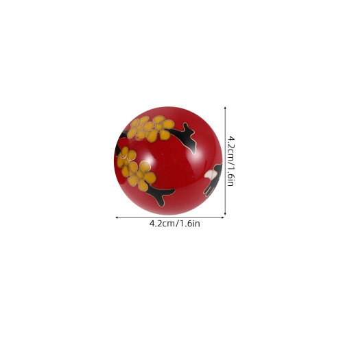 2St Chinese Baoding Stressballen Van Emaille Voor Handversterking 1