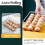 Clear Plastic Egg Holder for Fridge, Automatic Rolling Egg Container for Kitchen Storage and Organizer, Set of 2 5