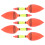 Angel Treibpose 12cm 5er Set Kunststoff 1