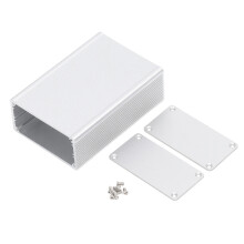 Leiterplattengehäuse aus sandgestrahlter, oxidierter Aluminiumlegierung, wasserdicht, leicht, DIY Instrumentenbox