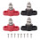 4Pcs Battery Terminal Blocks 12V 24V Safe Red Black Power Stud Battery Junction Block Post 1