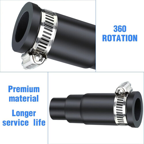 Dishwasher Drain Hose Adapter for  Garbage Disposals, Dishwasher Hose Connector Include Inlet Connector 1